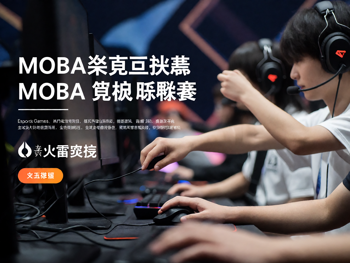 MOBA类电竞项目比赛画面